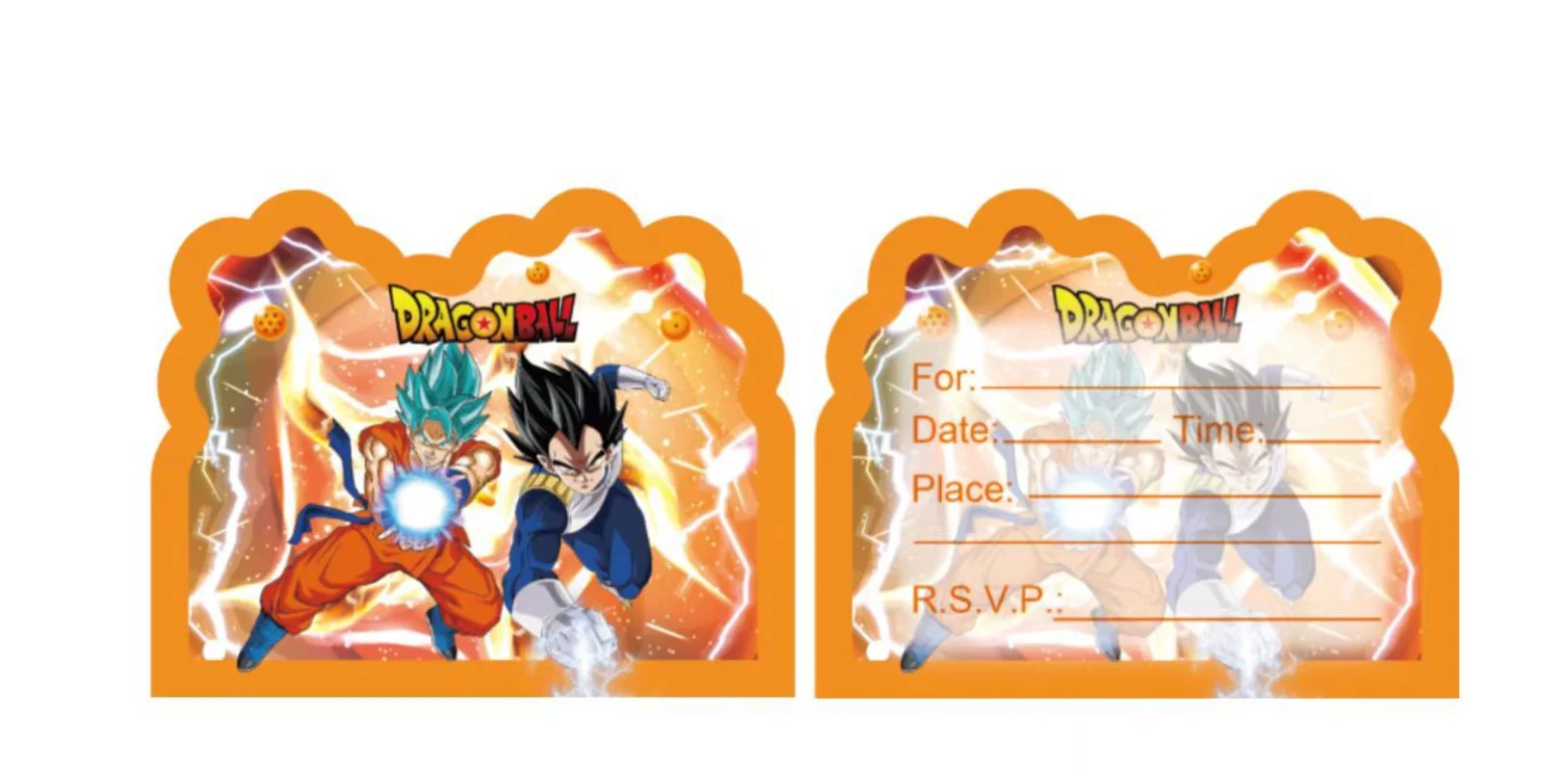 Dragon Ball Goku Theme Kids Birthday Party Decorations Tableware Set Balloons Backdrop Baby Shower Anime Boy Party Supplies 2023