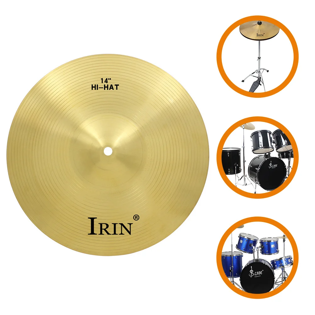

Cymbal Drumkit Jazz Drum Cymbal Music Instrument Beginners Professional Performance Accessory for Drum Player 8/10/12/14/16 Inch