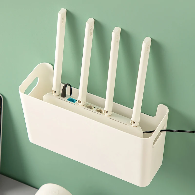 벽걸이형 WIFI 라우터 무선 네트워크 배선 조직 상자