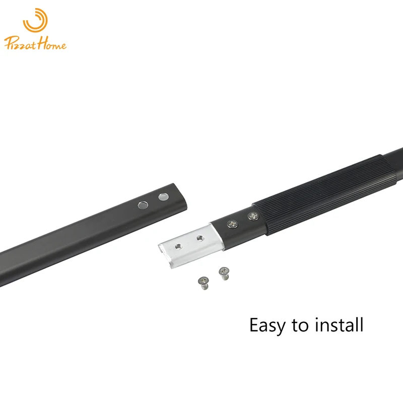 PizzAtHome 14/13/12 inch Pizza Peel Anodize Aluminum Alloy Pizza Shovel Detachable Long Handle Paddle Oven Accessories