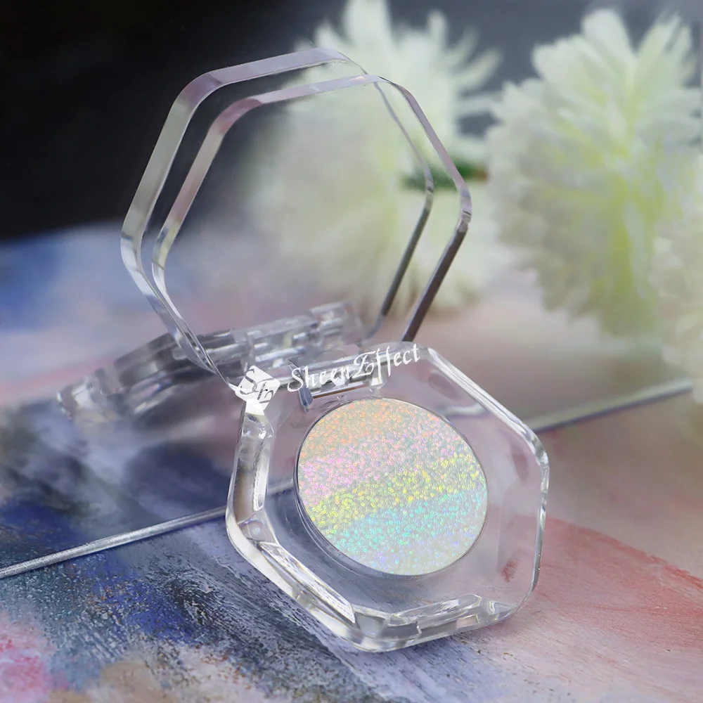Sheeneffect Newest Rainbow High Quality Multichrome eyeshadow highlighter 4