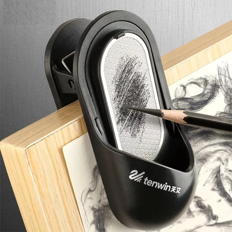 Pencil Sharpener Tenwin Student Professional Charcoal Pencil Sharpening Art Sketch Drawing Board Clip