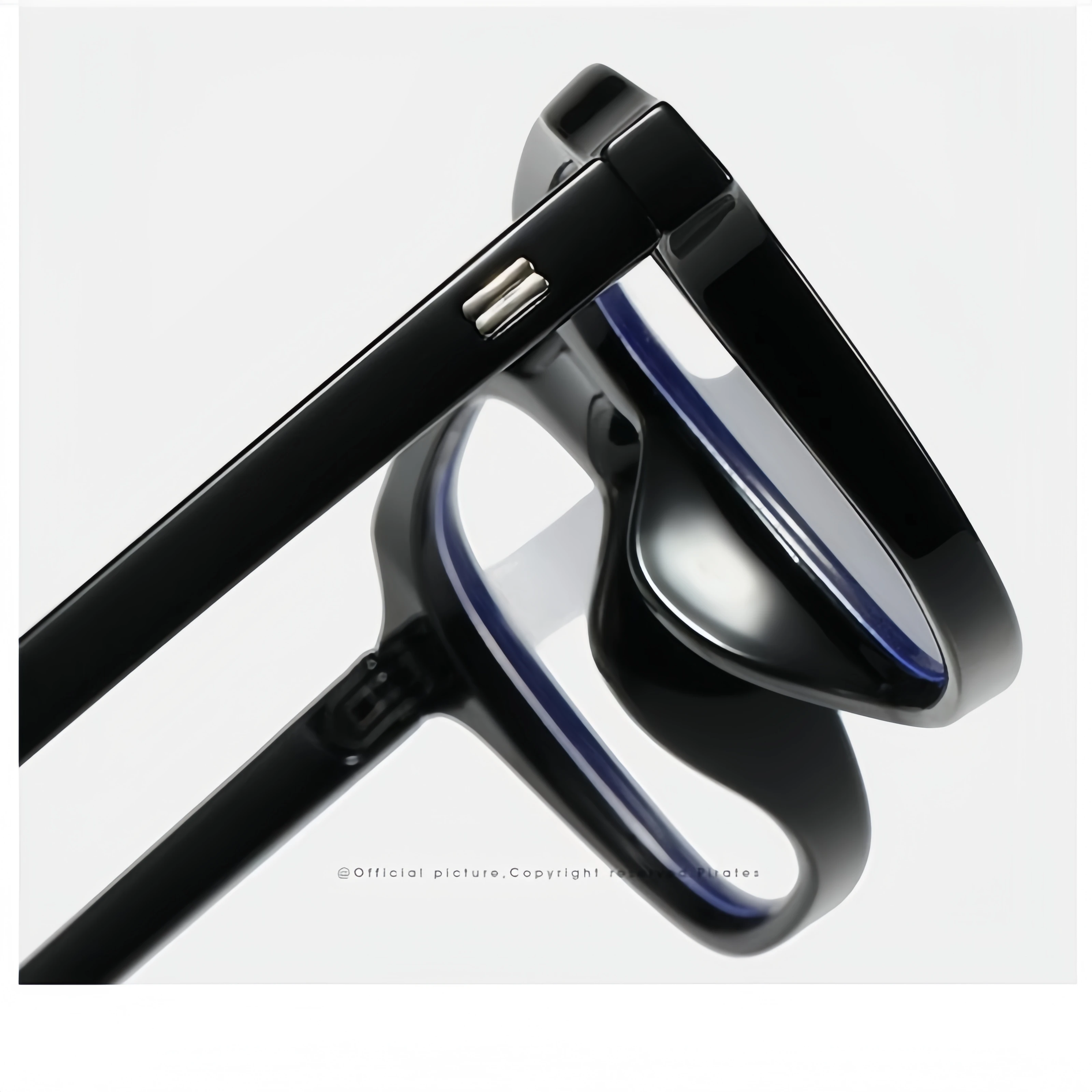 Chic Square-Frame Anti-Blue Light Glasses