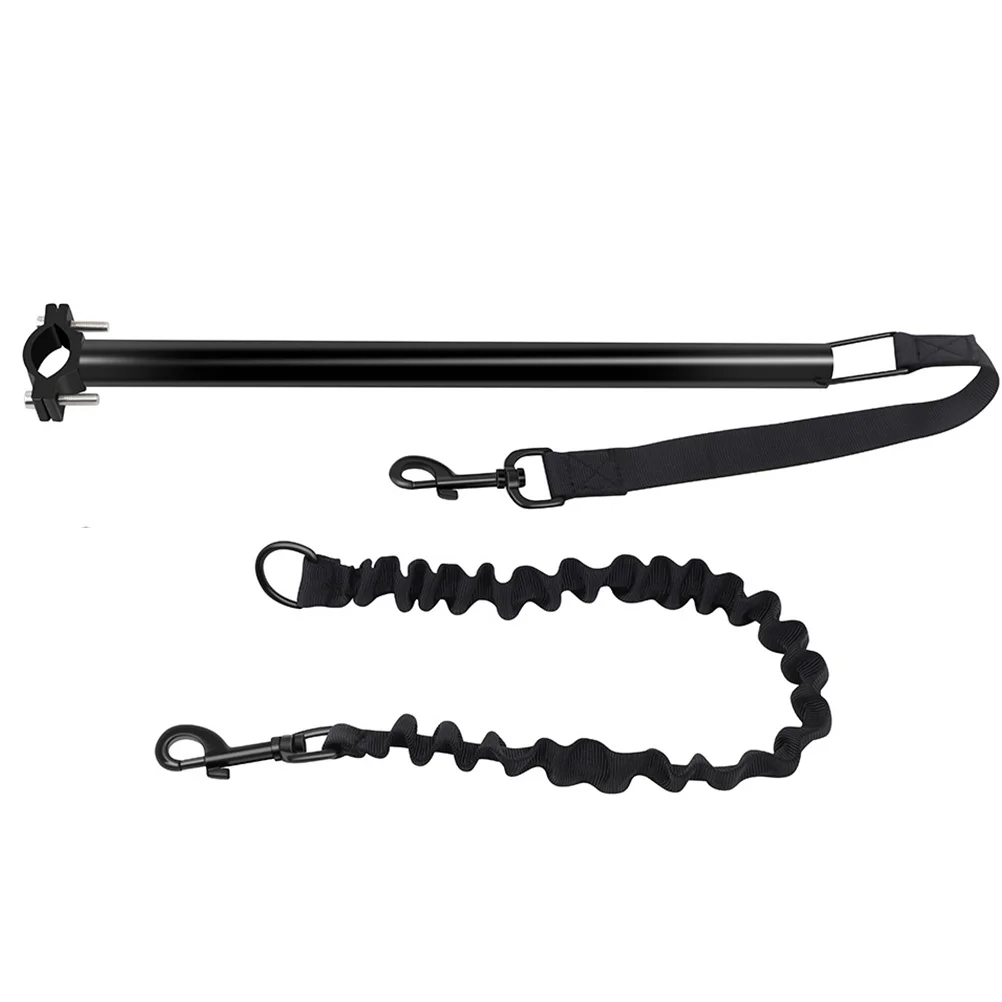 

of Bike Riding Dog Leash Wear-resistant Dog Bike Leash Retractable Bicycle Dog Leash for Dog Walking Supply Bike Accessory