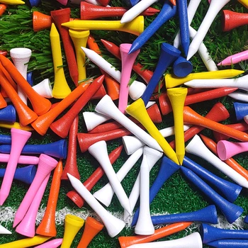 100PCS Wooden Golf Tees 1