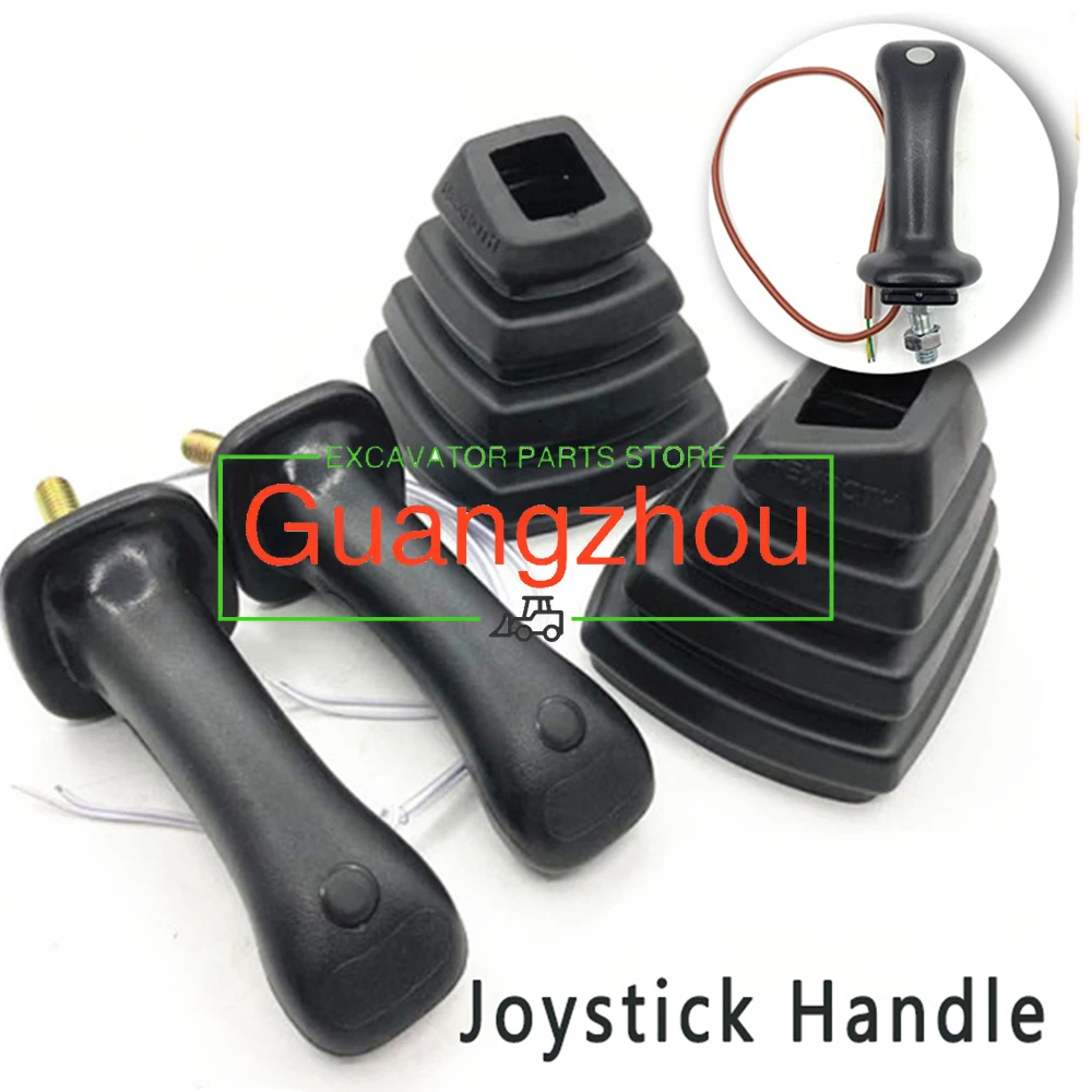 Xugong Yuchai Longgong 55/60/65/75-8/80 LOVOL 굴삭기용 Rexroth 조이스틱 핸들 접착제 굴삭기 미니 부품