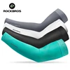 ROCKBROS Arm Sleeves UV Protection Running Jogging Armwear Ice Sleeves Basketball Cycling Sleeves Summer Outdoor Sports Safety 1
