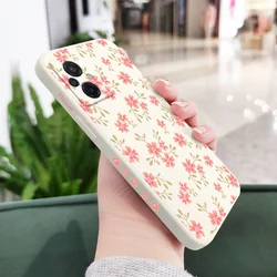Vibrant Red Silicone Phone Case - Durable and Stylish Protection - Poco M4 5G (White)