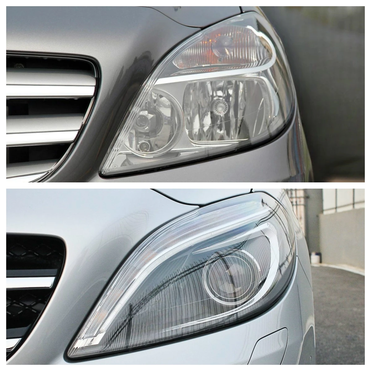 Auto-Tagfahrlicht Für Merces Benz W246 B-Klasse B180 B200 2011 2012 2013 2014, LED-Tagfahrlicht Mit Gelber Blinkerfunktion