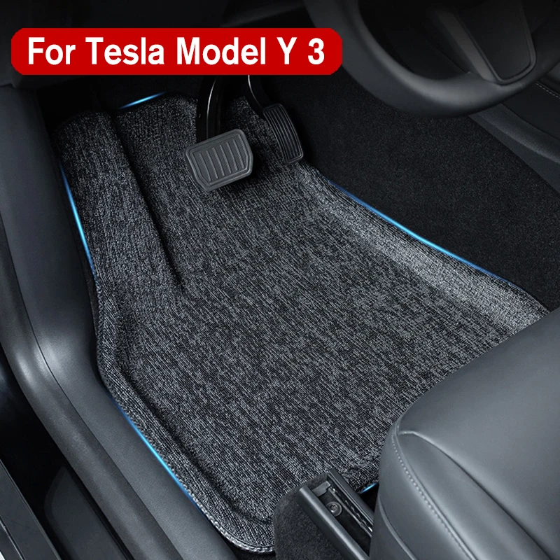 3D Fußmatten Set passend für Tesla Model Y/Performance