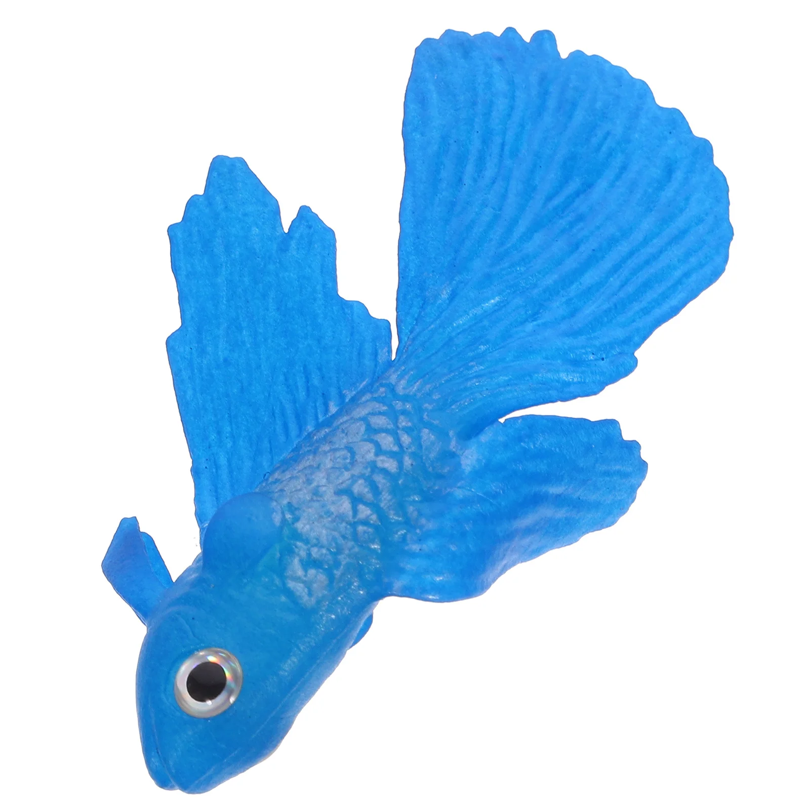 Artificiale Incandescente Betta Pesce Realistico Galleggiante Pesce Figurina Giocattoli Di Pesce In Silicone