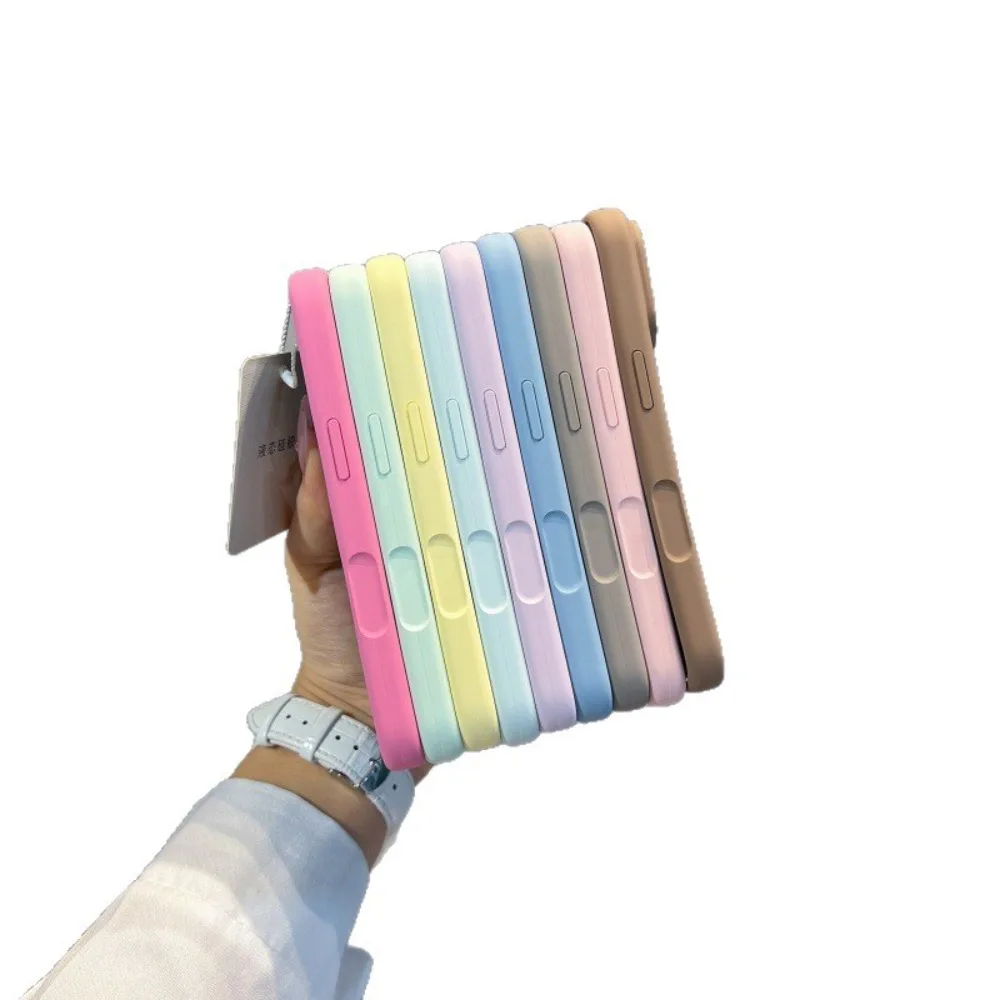 Premium Liquid Silicone Shockproof Phone Case - Soft TPU Bumper, Full Coverage Protection