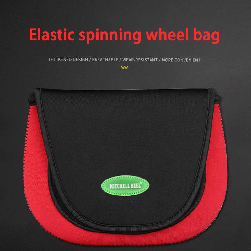 Mitchell Reel Spinning Fishing Reel Bag Lure Outdoor Bag Wheel Spinning Wheel Bag Storage Fishing Wheel Borse Protettive Pesca