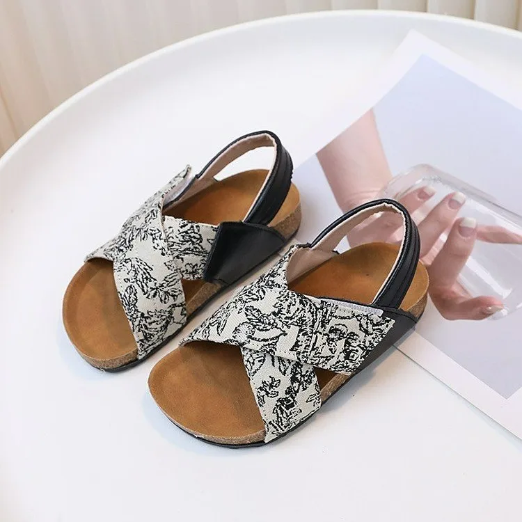 Girls Summer Non Slip Soft Sole Sandals