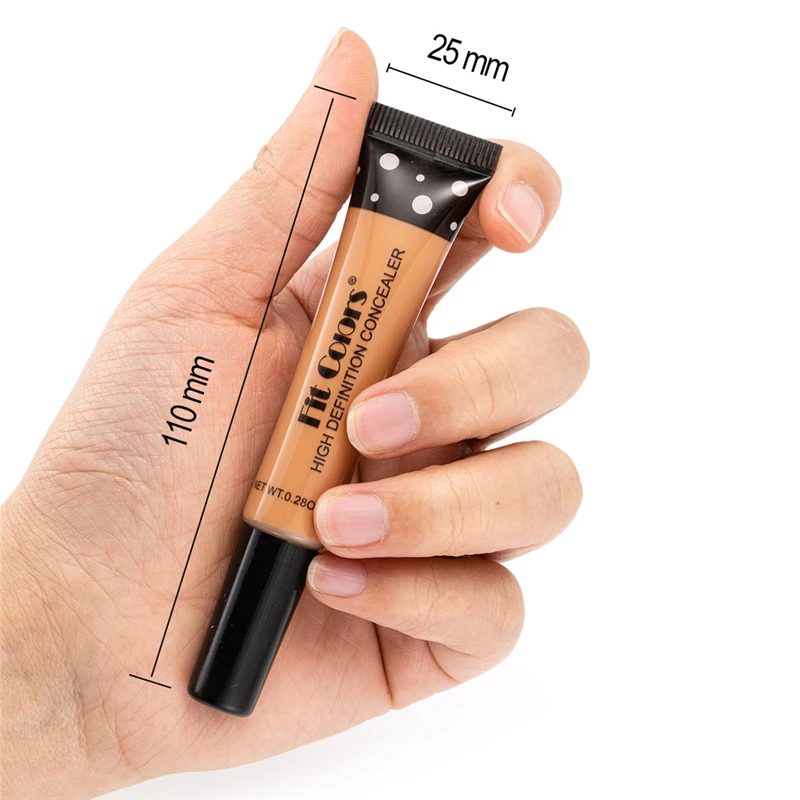 Liquid Foundation Nude Makeup Facial Waterproof Cover Blemish Base Fluid Concealer Oil Control Lasting Brighten Skin BB Cream Cosmetics