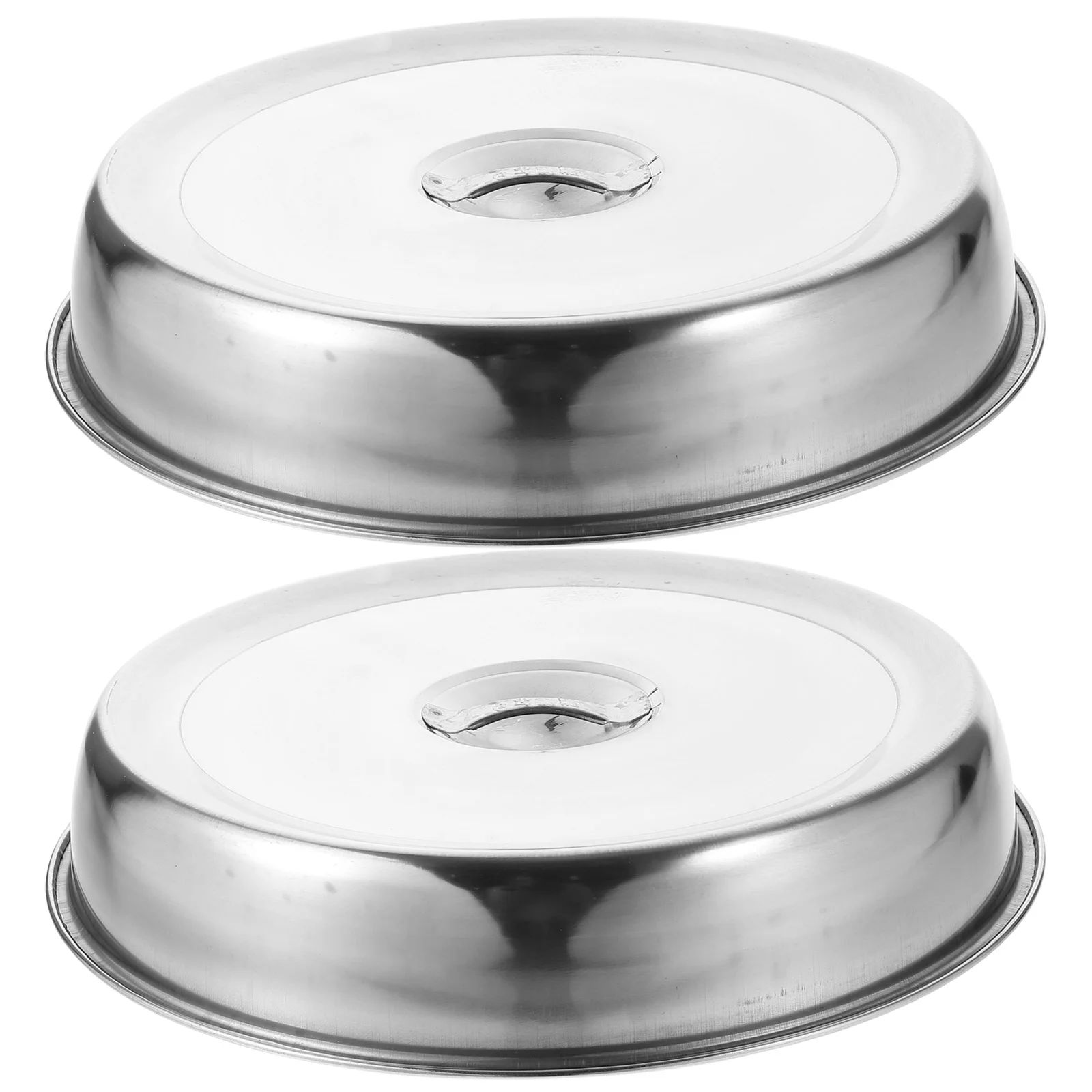 

Stainless Steel Steamer Cover Steak Cover Food Serving Cover Dinner Plate Lid