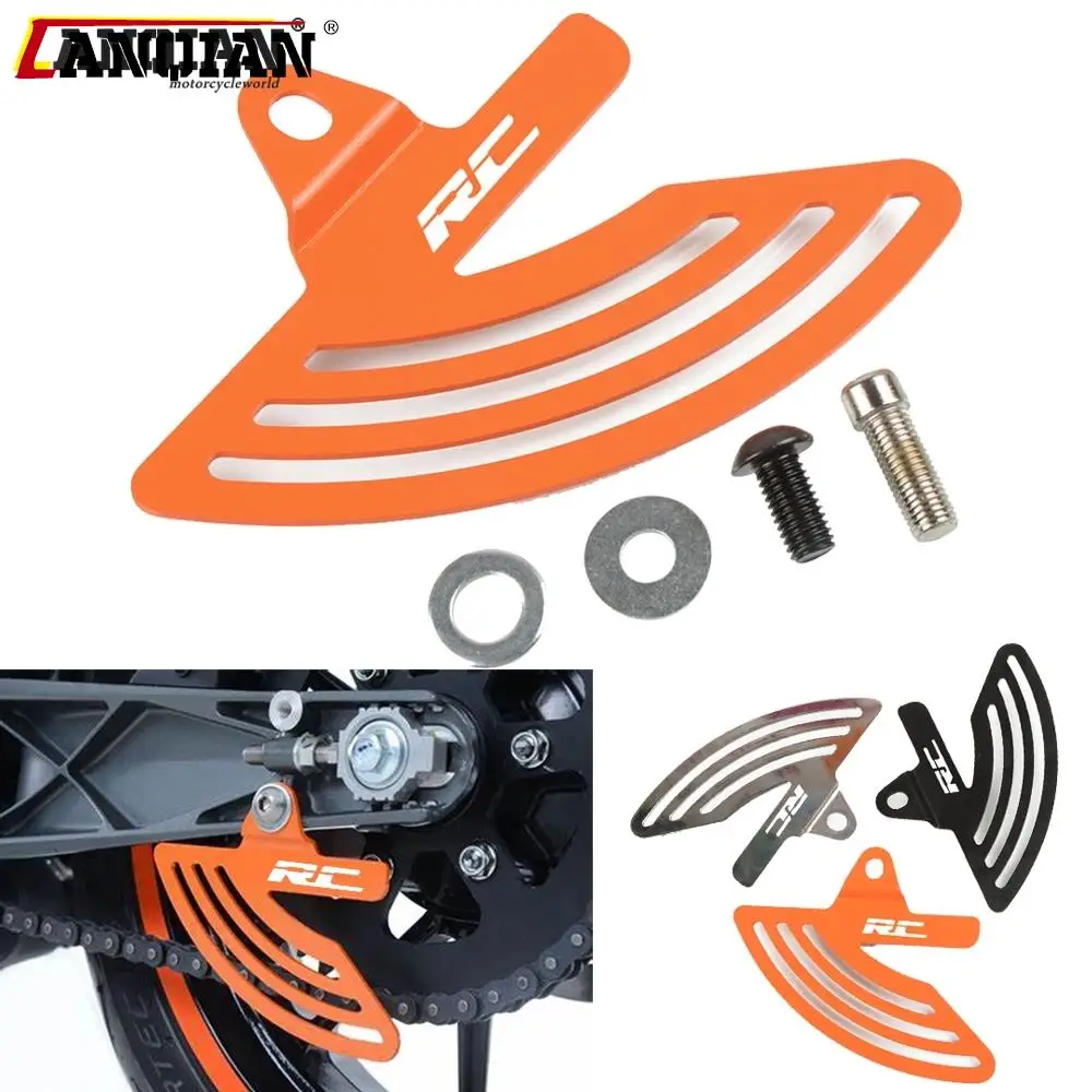 

For RC 125 200 390 RC125 RC200 RC390 2014 2015 2016 2017 2018 Motorcycle Accessories Toe Chain Guards Chain Protection Covers