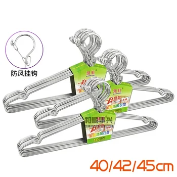 Gancio antivento in acciaio inossidabile da 4 mm Modello di clip Appendiabiti Calzini per asciugare Calzini per artefatti Appendiabiti per la casa 1