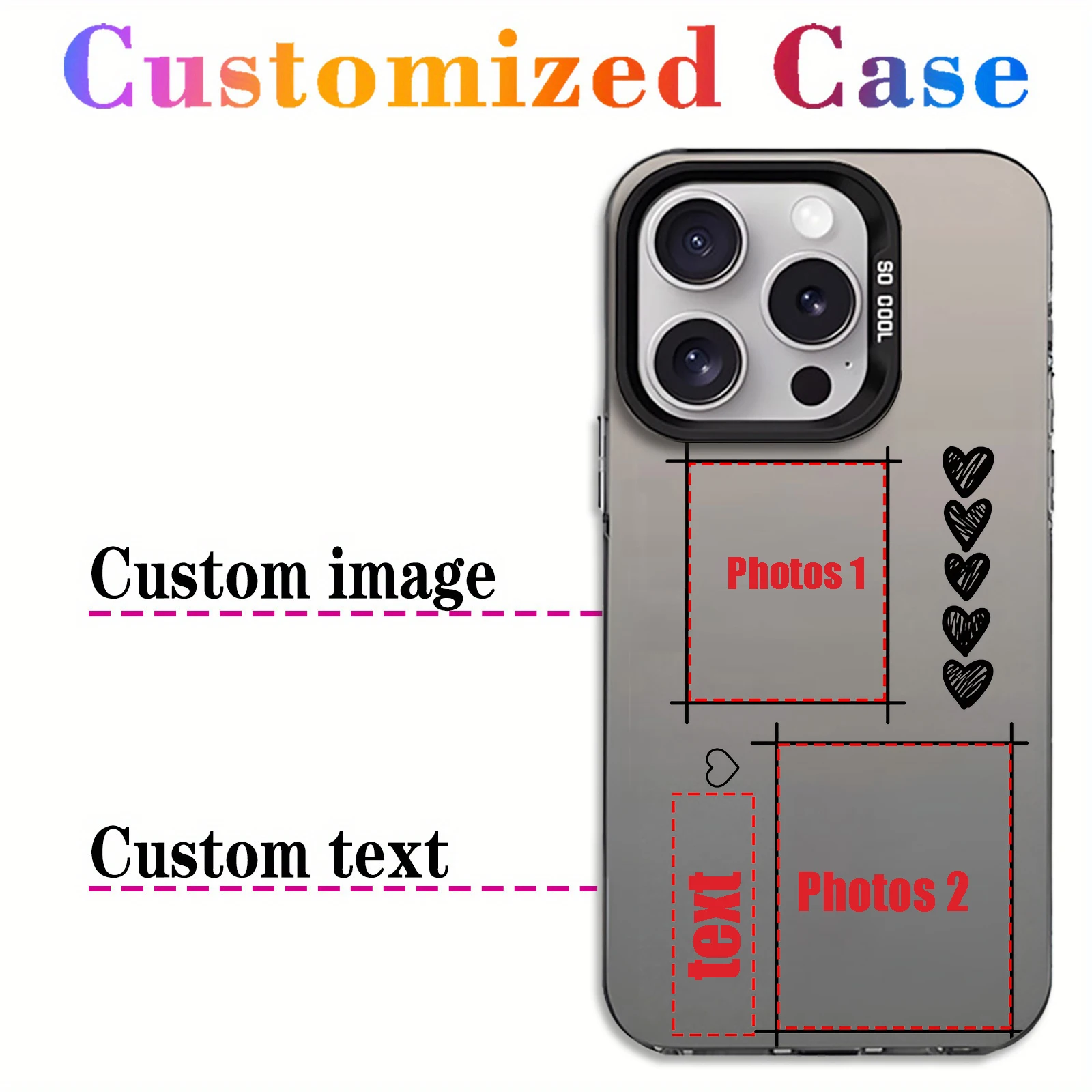 Custom Luxury IMD Personalized Photo Phone Cover