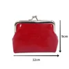 2023 New Women's Money Bag Plush/Oil Wax Leather Wallet 4-inch Buckle Mini Wallet Lipstick Storage Bag Women's Wallet 6