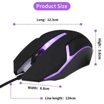 LED Wired Gaming Mouse 1