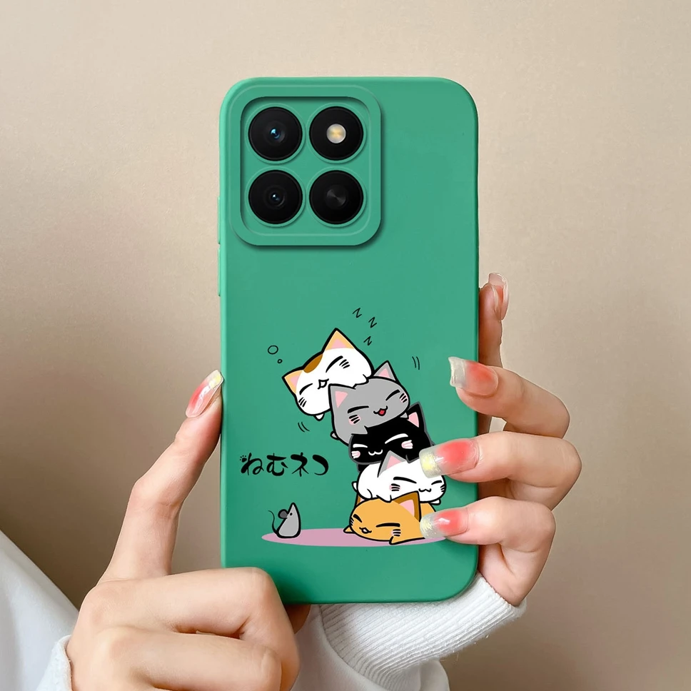 Elegant Shockproof Flower Design Silicone Phone Case