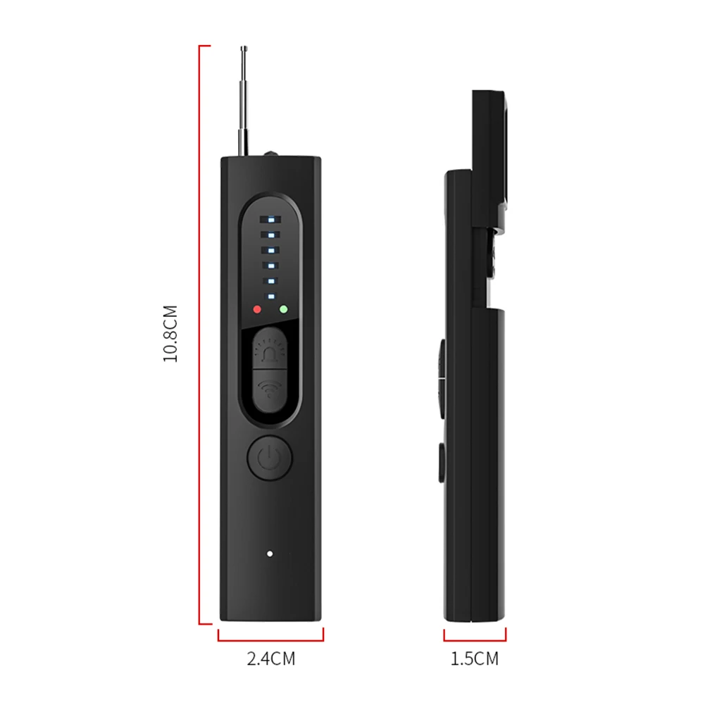 Camera Detector GPS Tracker Wireless Signal Scanner Anti Spy Bug Listening Device Security Protection for Home Office Travel