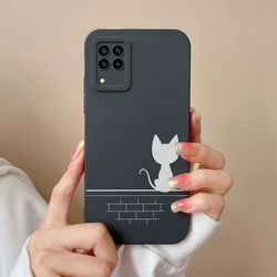 Lovely Astronaut Smooth Liquid Back Cover Case for Huawei P40 Lite Series (TYB7)
