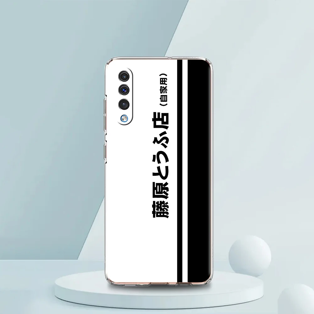 Luxurious Transparent Anime Initial D AE86 Phone Case – Premium Silicone Shell