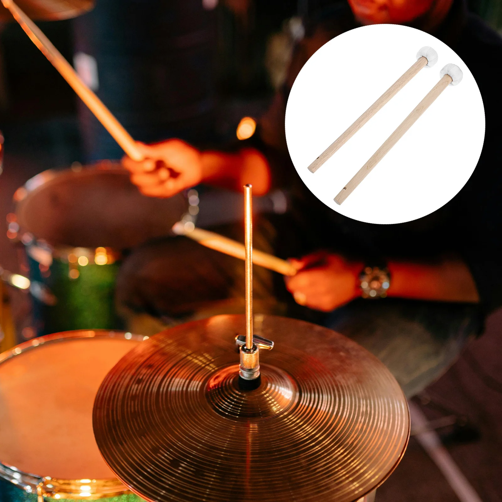 

Mallets Drum Sticks Mallet Tenor Tongue Timpani Xylophone Percussion Marimba Instrument Gong Bell Stick Chime