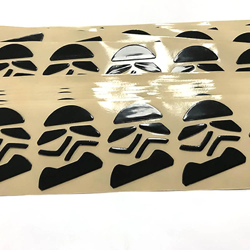 Premium Black Non-Slip Mouse Feet Skates Pads Sticker