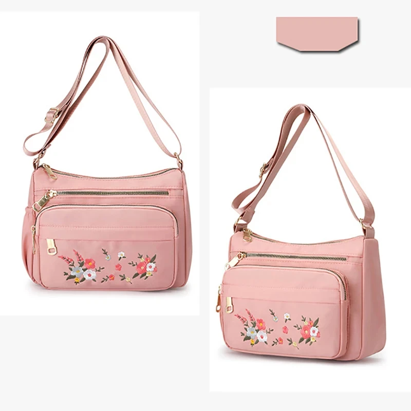 Geestock نايلون حقيبة كتف نسائية مقاوم للماء حقيبة...