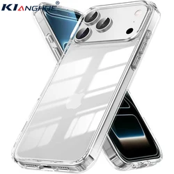 Ultra - Durable Transparent Shockproof Case - Hybrid Silicone Clear Shell - iPhone 12 Mini