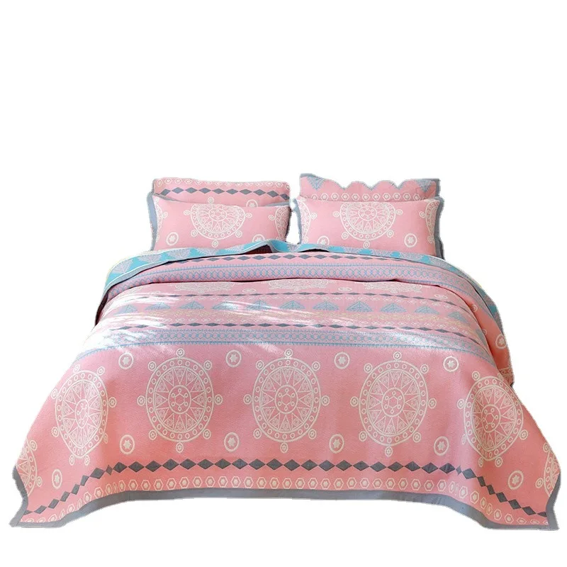 

New pure cotton washable summer bed cover