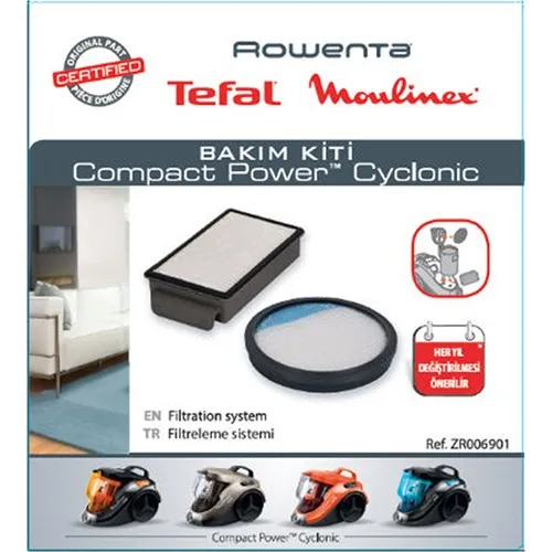 Kit Di Manutenzione Ciclonica Rowenta Compact Power Zr006901