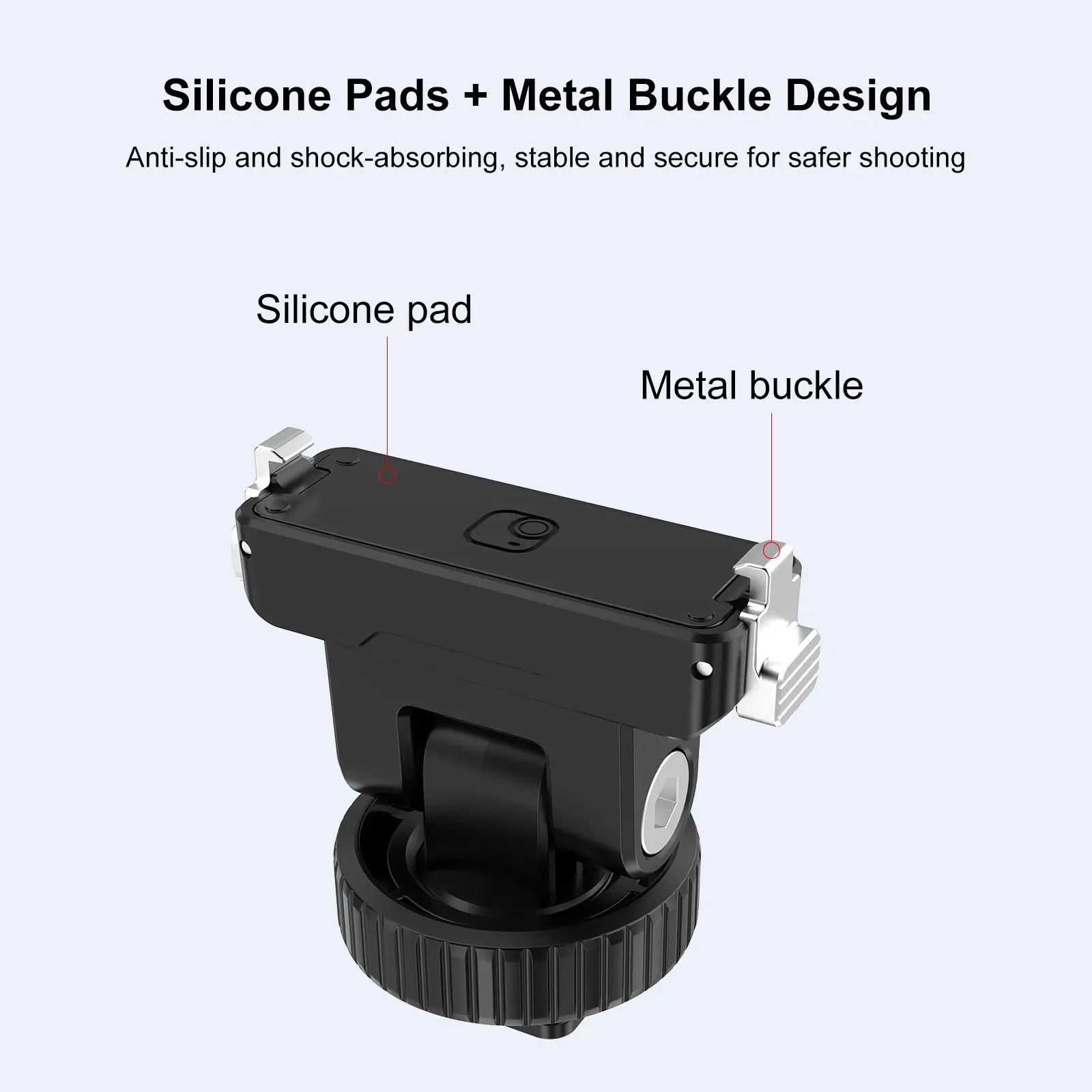 For Insta360 GO UItra PULUZ Plastic Gimbal Magnetic Quick Release Base Mount