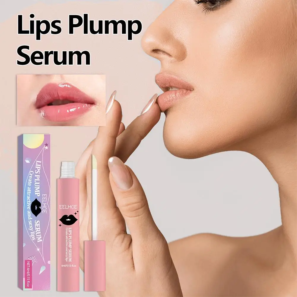 

Long Lasting Tint Lip Plumping Balm Mini Capsule Shape Plumper Lips Fuller & Hydrated Lips Q7E3