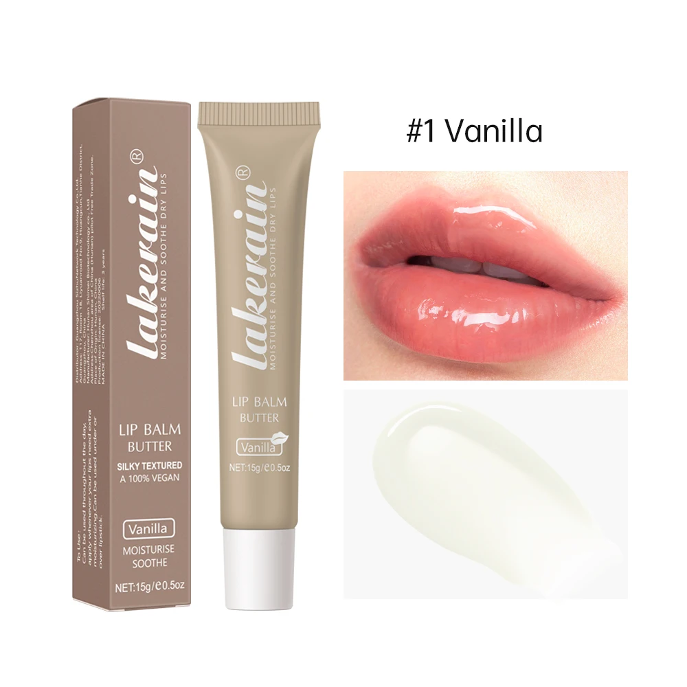 Summer Tinted Vegan Lip Butter Balm for Instant Moisture & Shine