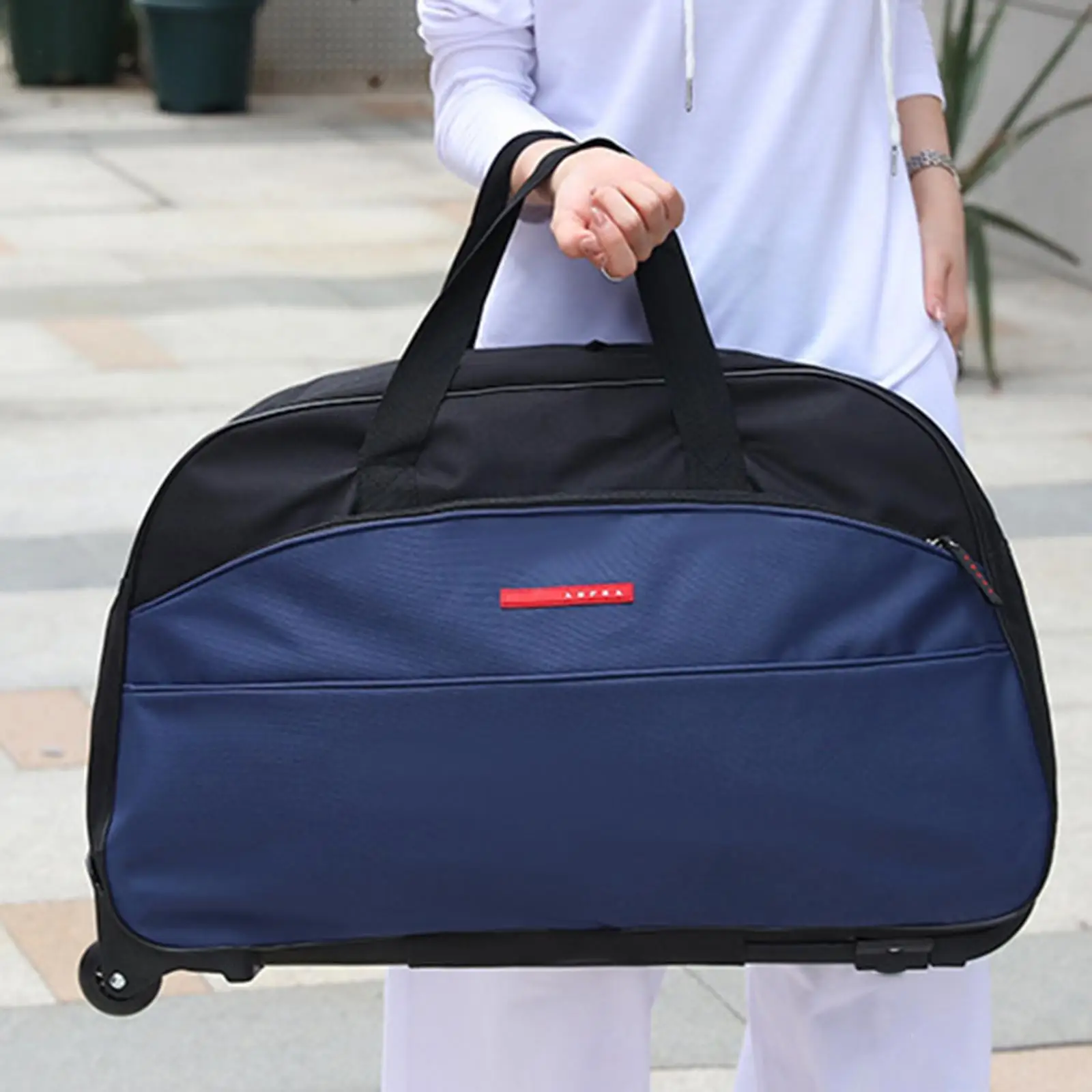 Rolling Duffel Bag Heavy Duty Garment Bag for Sports Outdoor Business Trip