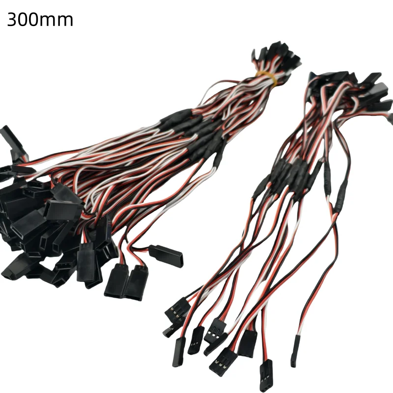 Lot de 10 câbles servo RC 100-500mm pour modélisme hélicoptère avion