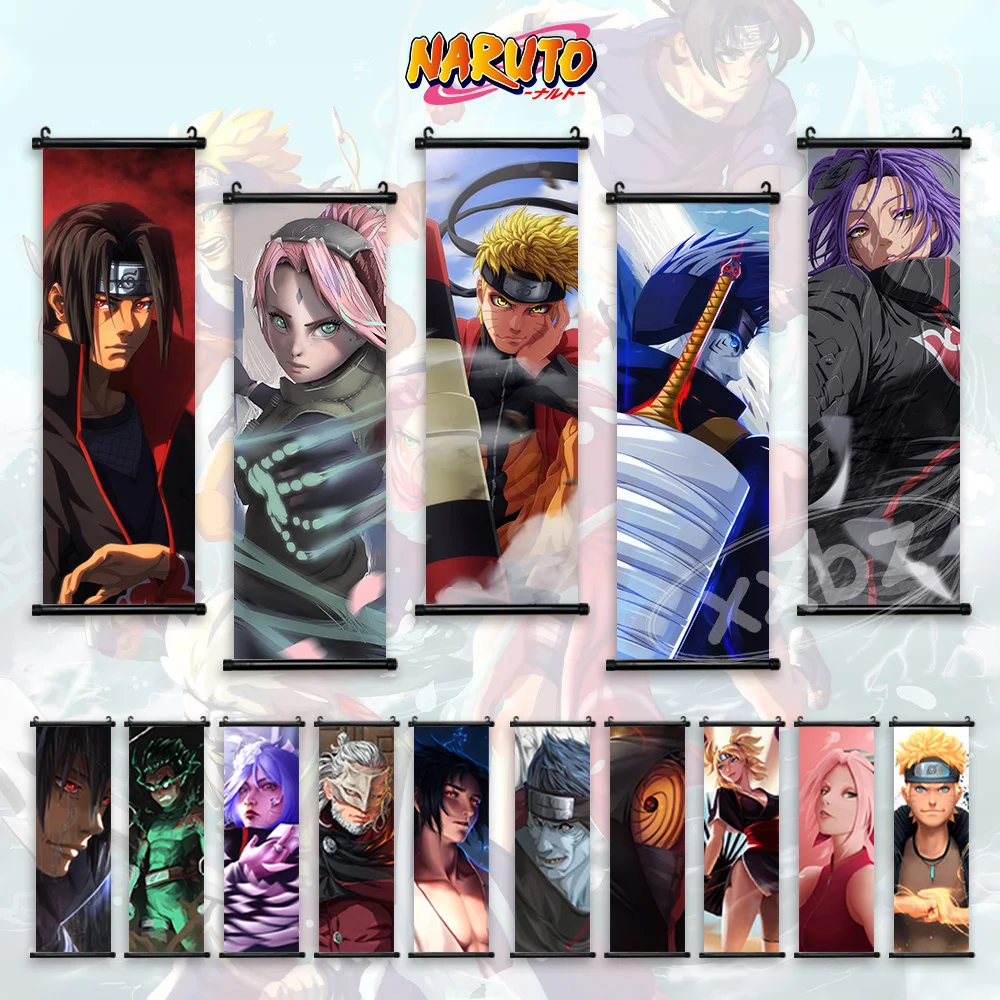 Canvas Hd Prints Naruto Uchiha Sasuke Classic Decorative