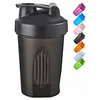 Hot 1-7PCS 400ML Blender Shaker Bottle with Scale Protein Shakes Leakproof for Powder Workout Gym Sport Mixing Cup Water Bottle