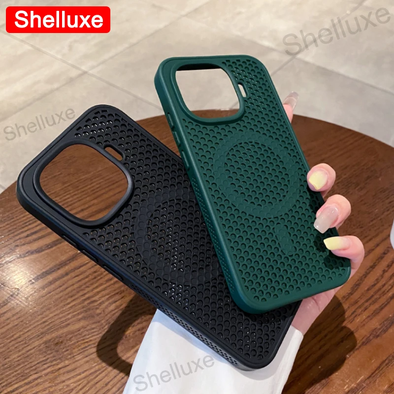 Z11Turbo Magnetic Cooling Breathable Mesh Hard Phone Case by Shelluxe