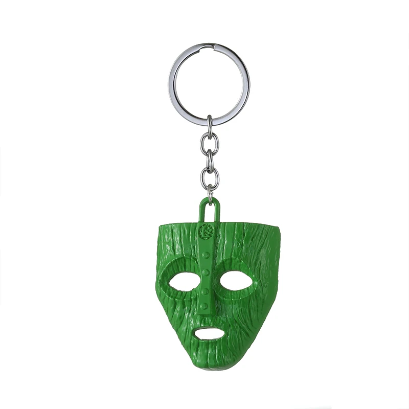 Mode Film Schmuck Sohn der Maske Schlüsselbund Bronze Maske Anhänger Coole Schlüsselring Für Mann Und Frau Schlüssel Chian Kann Drop verschiffen – Detail 8