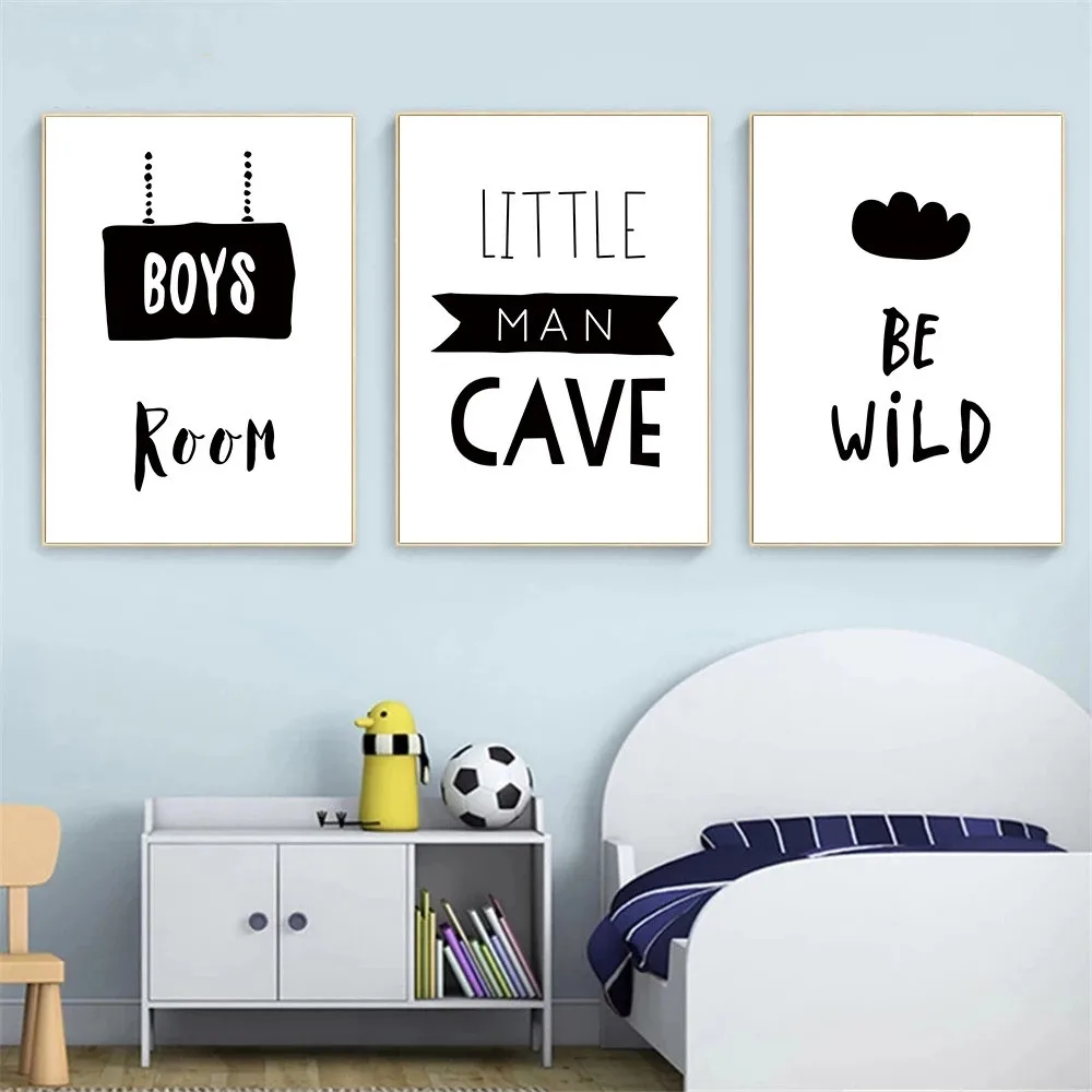 

Черно-белая искусственная фотография, Картина на холсте, Настенная картина в скандинавском стиле, Декор для дома для мальчиков