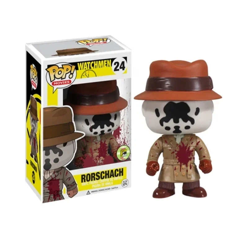 2025 FUNKO POP WATCHMEN #24 RORSCHACH Figuras de acción de vinilo