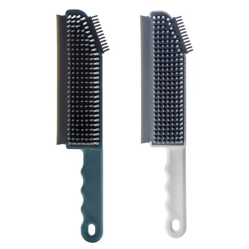 

Multifunctional Brush Kitchen Sink Squeegee Bathroom Countertop Floor Window Mirror Bathtub Silicone Cleaning Brush Kitchen