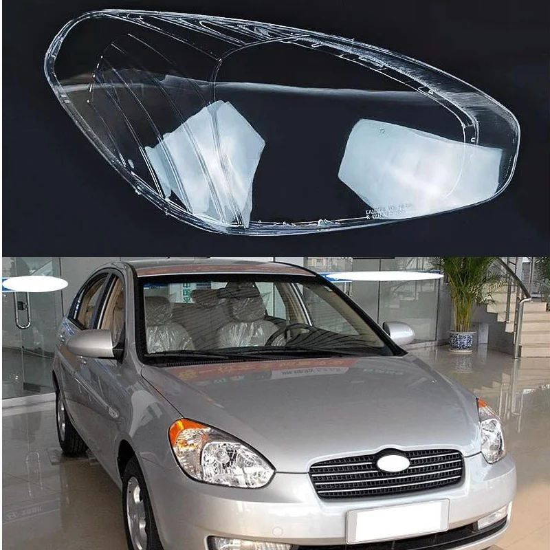 

For Hyundai Accent 2006 2007 2008 Car Headlight Shell Headlight cover Headlamp Lens Headlight Glass Auto Shell Cover
