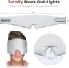 Mulberry Silk Sleeping Mask Eyepatch Blocking Light Eyemask Eyeshade Soft Padded Slaapmasker Travel Sleeping Aid for Sleep Patch 6