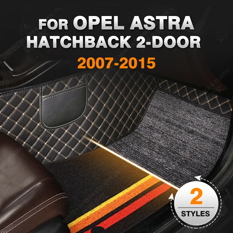 

Double Layer Car Floor Mats For Opel Astra Hatchback 2 Doors 2007-2015 08 09 10 11 12 13 14 Custom Auto Foot Pads accessories